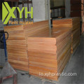 Insulating Plastic insulating Phenolic ສີສົ້ມ Hylam Board